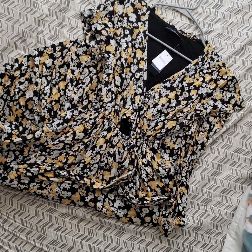A&F floral dress
